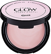 Fragrances, Perfumes, Cosmetics Cream Blush-Highlighetr - Quiz Cosmetics Glow Compact Powder