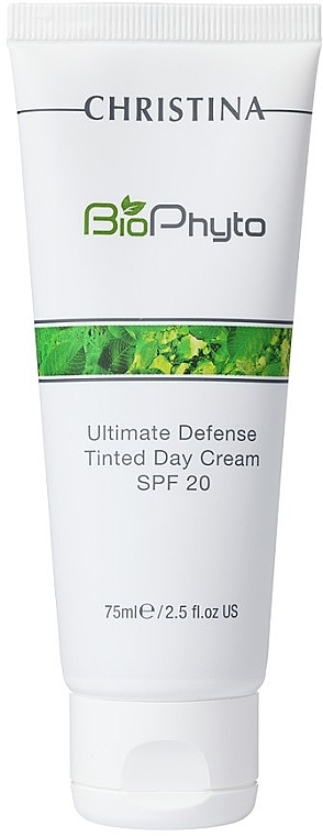 Tinted Day Cream "Absolute Protection" - Christina Bio Phyto Ultimate Defense Tinted Day Cream SPF 20 — photo N1