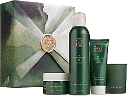 Fragrances, Perfumes, Cosmetics Set - Rituals The Ritual of Jing Medium Set (sh/foam/200ml + candle/140g + b/cr/100ml + b/scrub/125g)