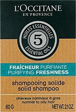 Purifying Freshness Solid Shampoo - L’Occitane En Provence — photo N1