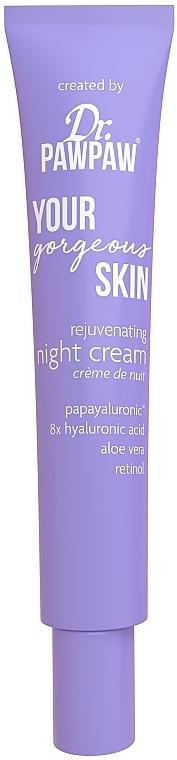 Rejuvenating Night Face Cream - Dr. PAWPAW Your Gorgeous Skin Rejuvenating Night Cream — photo N1