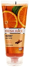 Fragrances, Perfumes, Cosmetics Body Peeling "Orange & Cinnamon" - Fresh Juice Orange & Cinnamon