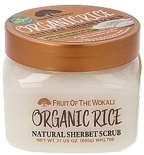 Organic Rice Natural Scrub Sherbet - Wokali Natural Sherbet Scrub Organic Rice — photo N1