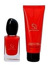 Fragrances, Perfumes, Cosmetics Giorgio Armani Si Passione - Set (edp/30ml + b/lot/75ml)