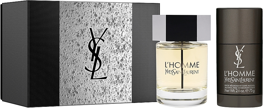 Yves Saint Laurent L'homme - Set (edt/100ml + deo/75g)  — photo N3