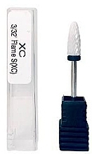 Fragrances, Perfumes, Cosmetics Ceramic Nail Drill Bit, black - Deni Carte XC 3/32 Flame S(XC)