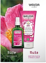 Fragrances, Perfumes, Cosmetics Set - Weleda Rose Care Set (sh/cr/200ml + b/oil/100ml)