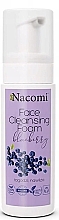 Fragrances, Perfumes, Cosmetics Cleansing Foam - Nacomi Face Cleansing Foam Blueberry