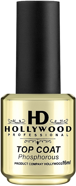 Top Coat - HD Hollywood Rubber Top Coat Phosphorus — photo N2