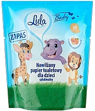 Fragrances, Perfumes, Cosmetics Peach Kids Wet Toilet Paper - Lula Baby Wet