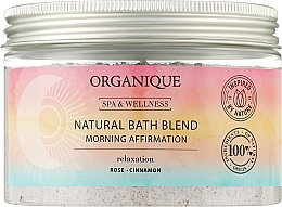 Aromatic Bath Blend 'Rose & Cinnamon' - Organique Spa & Wellness Affirmation Of The Day — photo N2