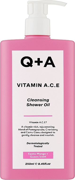 Vitamin Shower Oil - Q+A Vitamin A.C.E Cleansing Shower Oil — photo N1