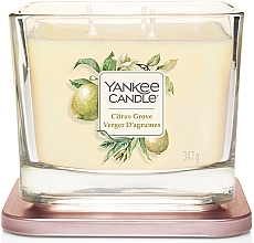 Fragrances, Perfumes, Cosmetics Scented Candle - Yankee Candle Elevation Citrus Grove