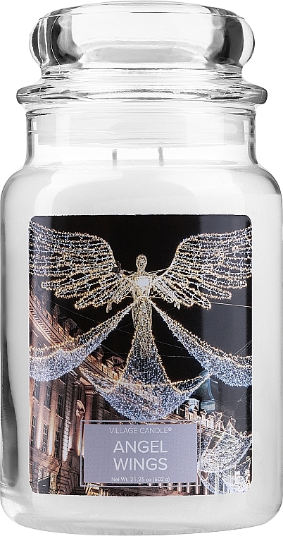 Angel Wings Scented Candle in Jar - Village Candle Angel Wings — photo N2