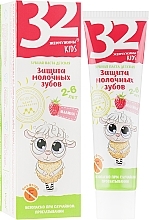 Fragrances, Perfumes, Cosmetics Milk Teeth Protection. Raspberry Kids Toothpaste - Modum 32 Pearls Kids