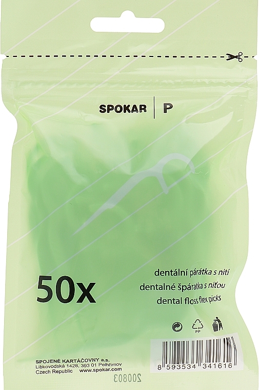 Dental Floss Picks - Spokar P — photo N1