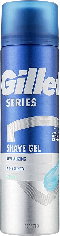 After Shave Gel - Gillette Series Revitalizing Shave Gel With Green Tea — photo N1