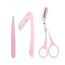 Brow Grooming Set, pink - Deni Carte — photo N1