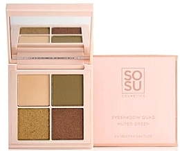 Eyeshadow Palette - Sosu by SJ Green Eyeshadow Quad — photo N1