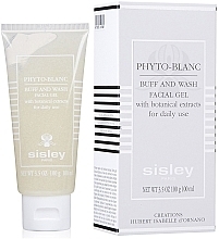 Fragrances, Perfumes, Cosmetics Brightening Cleansing Gel Scrub for Face - Sisley Phyto-Blanc Buff and Wash Facial Gel