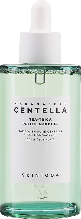 Anti-Acne Centella & Tea Tree Serum - SKIN1004 Madagascar Centella Tea-Trica Relief Ampoule — photo N2