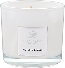 Fragrances, Perfumes, Cosmetics Scented Candle - Acca Kappa White Moss Scented Candle