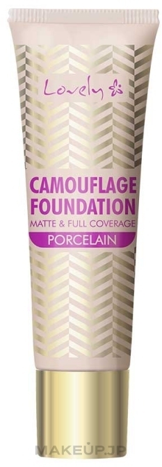 Face Foundation - Lovely Camouflage Foundation — photo 01 - Porcelain