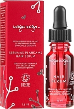 Fragrances, Perfumes, Cosmetics Dry Hair Serum with Argan Oil & Cranberry Extract - Uoga Uoga Rejuvenating & Protective Serum