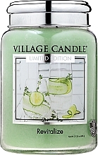 Fragrances, Perfumes, Cosmetics Scented Candle in Jar - Village Candle Spa Revitalize