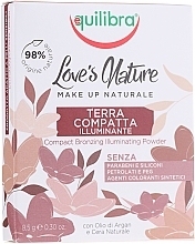 Set - Equilibra Love’s Nature (powder/8.5g + brush) — photo N2