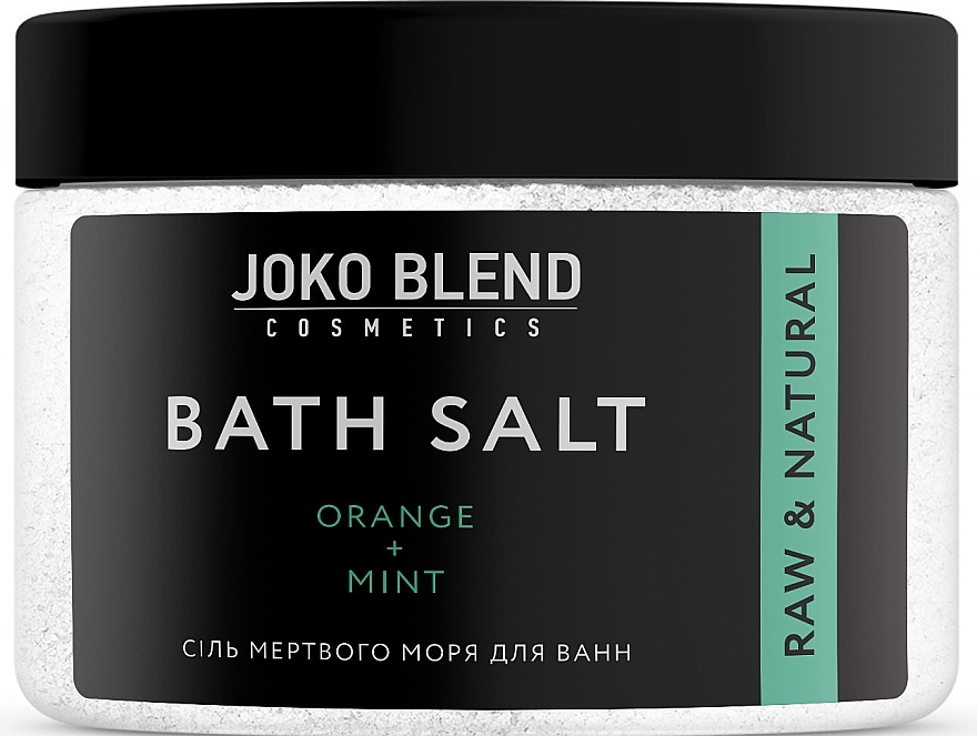 Dead Sea Salt "Orange-Mint" - Joko Blend Bath Salt — photo N1