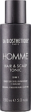 Fragrances, Perfumes, Cosmetics Stimulating Scalp Lotion - La Biosthetique Homme Hair & Scalp Tonic