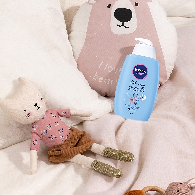 Shampoo-Bath Foam - NIVEA Baby Soft Shampoo&Bath 2in1 — photo N3