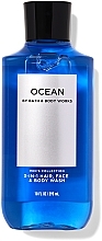 Face, Body & Hair Cleanser - Bath and Body Works Men`s Collection Ocean 3 In 1 Hair, Face & Body Wash — photo N1