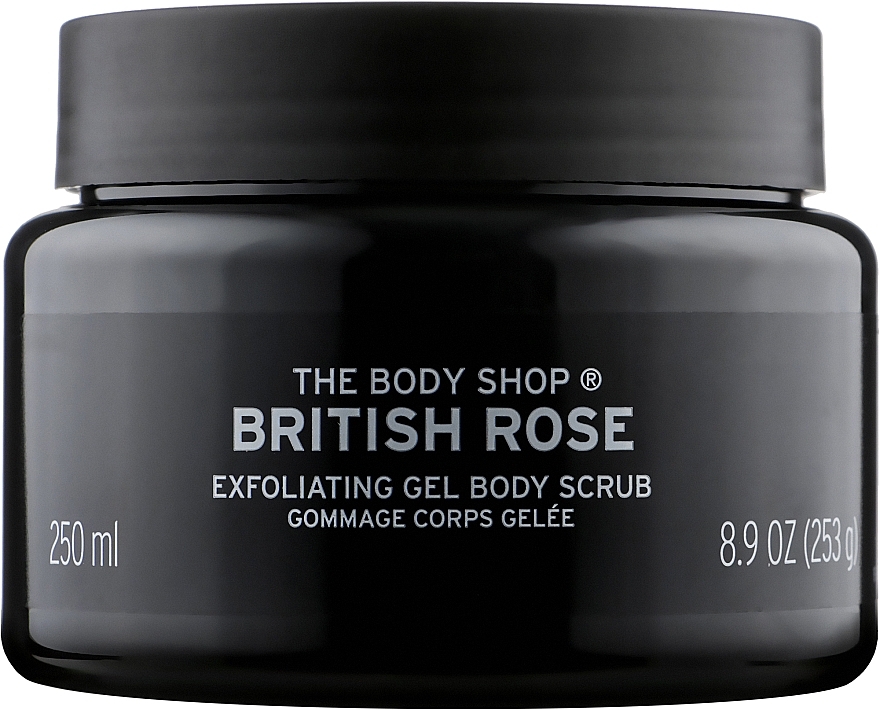 Exfoliating Gel Body Scrub - The Body Shop British Rose Exfoliating Gel Body Scrub — photo N1