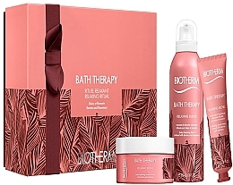 Fragrances, Perfumes, Cosmetics Set - Biotherm Bath Therapy Relaxing (foam/200ml + b/cream/200ml + h/cr/30ml)