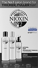 Set - Nioxin Hair System 2 Kit (shmp/300ml + cond/300ml + mask/100ml) — photo N1