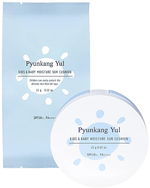 Children's Sun Cushion - Pyunkang Yul Kids & Baby Moisture Sun Cushion Spf 50+ Refill — photo N1