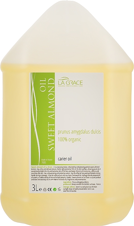 Massage Almond Oil - La Grace Sweet Almond Oil Light — photo N6