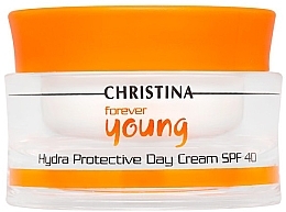 Fragrances, Perfumes, Cosmetics Hydra Protective Day Cream - Christina Forever Young Hydra Protective Day Cream SPF40