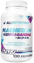 Magnesium+Ashwagandha+Vitamin B6 Dietary Supplement - Allnutrition Magnesium+Ashwagandha+B6 — photo N1