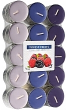 Fragrances, Perfumes, Cosmetics Forest Fruit Tealight Set - Bispol Forest Fruits Scented Candles