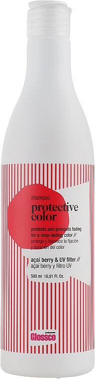 Shampoo for Colored Hair - Glossco Treatment Color Protective Shampoo — photo N1