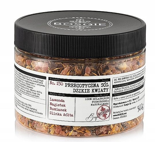 Natural Bath Salt 'Wild Flowers' - Bosqie Wild Flowers Bath Salt — photo N1