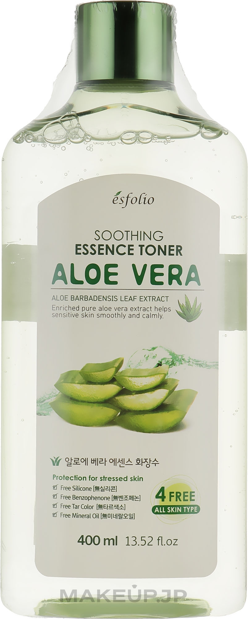 Aloe Toner - Esfolio Aloe Vera Soothing Essence Toner — photo 400 ml