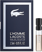 Fragrances, Perfumes, Cosmetics Lacoste L'Homme - Eau de Toilette (sample)