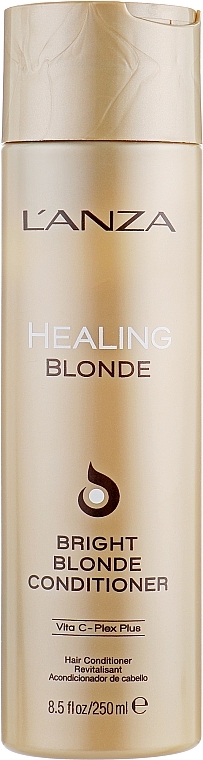 Healing Conditioner for Natural & Bleached Blonde Hair - L'anza Healing Blonde Bright Blonde Conditioner — photo N1