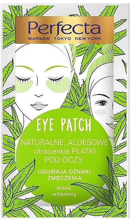 Eye Patches - Perfecta Eye Patch Aloe & Vitamins — photo N1