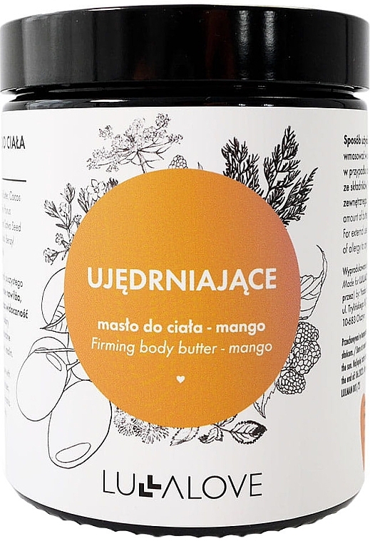 Firming Body Butter 'Mango' - LullaLove Firming Body Butter Mango — photo N1