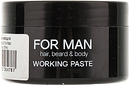 Mattifying Hair Paste - Vitality's For Man Working Paste — photo N2